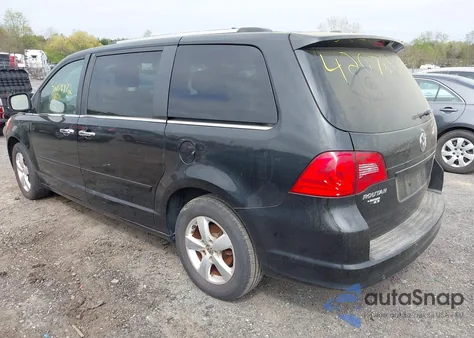 2011 Volkswagen Routan Sel Premium from USA, damaged, VIN 2V4RW6DG6BR695681